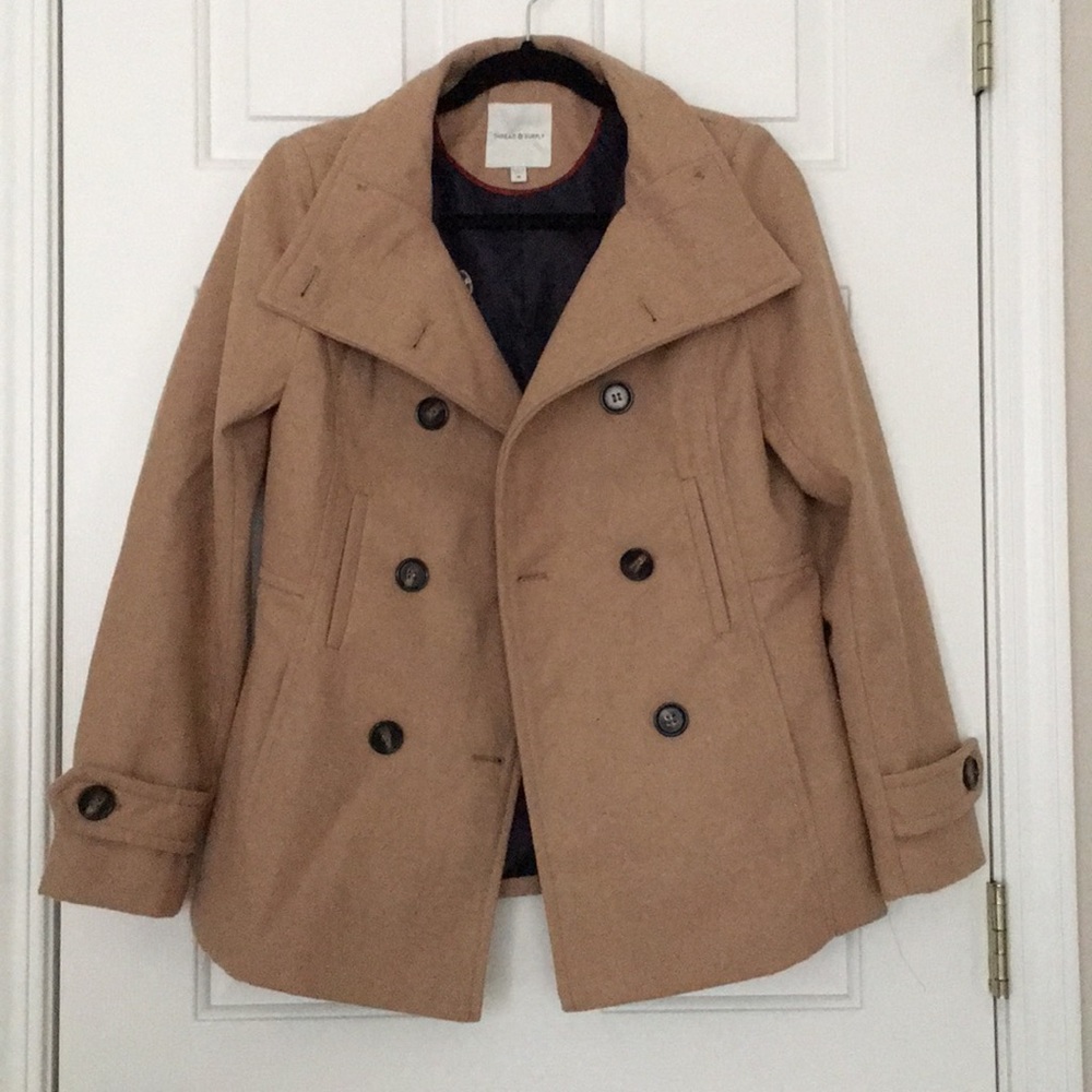 Thread & Supply tan coat